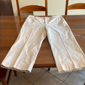 GAP Off-White Wide-Leg Pants
